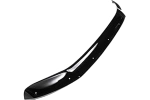 CHROMEMASTER | Protection Contre les Gravillons ; Protège-capot Compatible avec VW T6.1 Transporter à partir de 2019 | ABS Noir | Le Déflecteur de Capot Protège Contre les Projections de Graviers