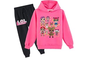 Erichman Frühling Herbst Nette Mädchen Pullover Sweatshirt Anzug Trainingsanzug Sets Hoodie und Jogginghose Anzug für Kinder