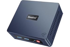 Beelink Mini S with 11th Gen Jasper Lake N5095, 8GB RAM 128GB SSD, WiFi5 BT4.0 Dual HDMI, 1000Mbps, W11 Pro mini pc, WOL/Auto Power On, Mini desktop computer