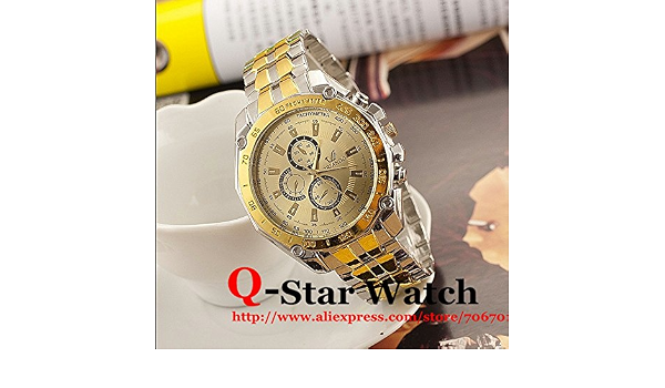 Orologio al quarzo di alta qualità Orlando Business oro lusso orologi da  uomo maschio orologio bw-sb-1063 : Amazon.it: Orologi