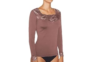 YSABEL MORA - Camiseta térmica Encaje Manga Larga