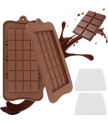 Moule A Tablette Barre Chocolat Dubai Forme Silicone Profond
