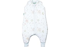 MOLIS & CO molis&co. Sacco Nanna con piedini - Sacco nanna primaverile e autunno - Sacco nanna 1 tog - Leggermente Imbotito - 100% Cotone (Oeko-TEX 100) - Poppy (2 anni)