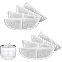 10x Haustier Wasserbrunnen Filter – Kompatibel Mit Eufy Pet Trinkbrunnen, Dreifaches Filtersystem