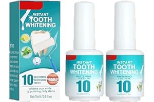 AUMUDE Tooth Paint, Teeth Whitening Gel, Instant Whitening Paint for Teeth, Safe & Effective for Women and Men (2Pcs)