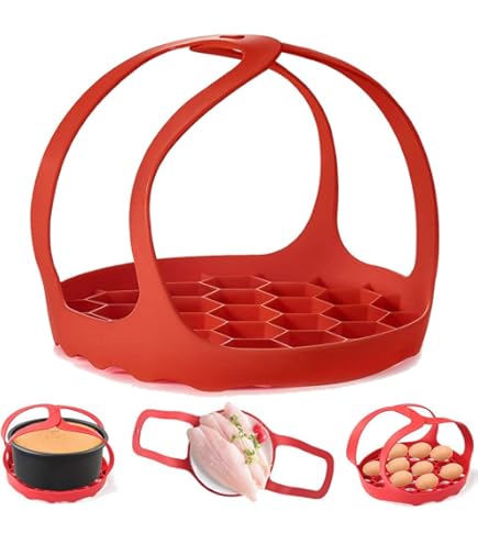 Anelli Di Tenuta Per Instant Pot 8 Qt - 2 Pezzi Rosso/Blu, Silicone Alimentare, Senza BPA - Foto 6