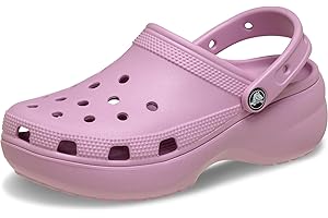 Crocs Adultos Classic Platform Zuecos Para Mujeres