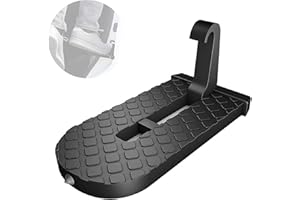 MAGIC SELECT Marchepied de Porte de Voiture, Pédale de Porte de Véhicule Pliable, Antidérapant pour Atteindre Le Plafond, avec Marteau de Sécurité d'urgence. pour Voitures, Caravanes et Camions.