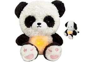 YJWZ Koala Para Aliviar La Ansiedad,Nutria Bebe Dormir Que Respira,Peluche Ansiedad Dormir,Bebé Durmiendo Koala Juguete Con Música Luces Y Movimientos De Respiración Ayuda Para Dormir