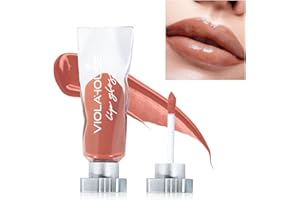 VIOLA HOUSE Brillo de Labios, Lip Tint Stain, Barra de Labios Brillante Maquillaje de Labios No Pegajoso.4ML/0.13Fl.Oz (3 love language)