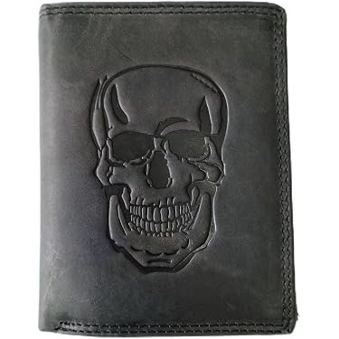 Porte-clés Crâne En Argent Sterling 925 – Chaîne Portefeuille Homme – Fait Main Vintage