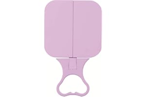 DC DANIELLE 23 x 12cm Folding Travel Mirror True image, Purple