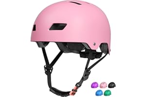 FAYDUDU Kids Bike Helmet Toddler Helmet for 3-13 Years Old Boys Girls Adjustable Skateboard Helmet Multi-Sports Lightweight Helmet Safety Protection Gear for Cycling Skateboard Scooter