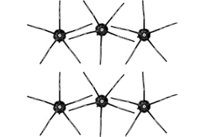 COWINORY (6 Piezas) Q7 Max+ Cepillos laterales para Roborock Q7 Max+, Q7 Max, Q5 Max+, Q5 Pro, Q5 Pro+, Q8 Max+, Q Revo, Qrevo S, Qrevo Pro, Qrevo Slim, Qrevo Master, S7 MaxV Ultra, S8 MaxV Ultra, S8 Pro Ultra
