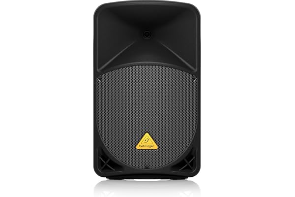Behringer B112D Enceinte de Sonorisation Active 12 pouces 2 Canaux avec Option sans Fil et Table de Mixage Intégrée