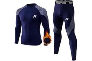 MEETWEE Zestawy termiczne męskie Mężczyźni Men Thermal Underwear Set (1 w zestawie)