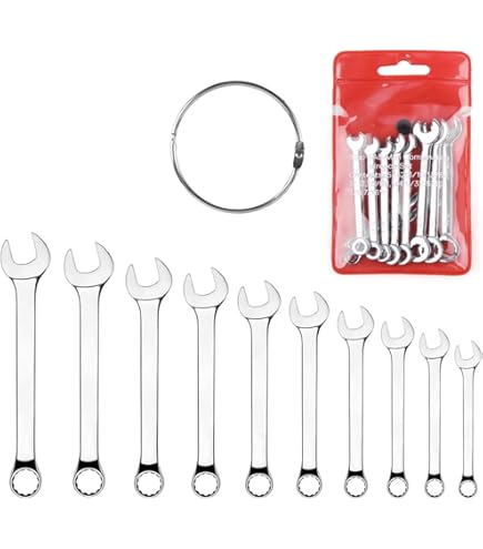 Stubby Impact Werkzeuge Capri Tools Stubby Impact Steckschlüssel Set 15-tlg Metrisch 10-24mm 1/2 Zoll Antrieb