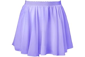 iEFiEL Bambini Gonna da Balletto Chiffon Chiffon Minigonna Danza Classica Gonnellino a Portafoglio Abbigliamento da Ballerina Dancewear