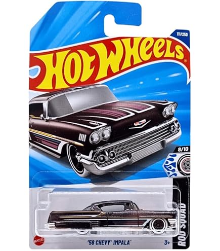 ホットウィール CHEVY IMPALA Hot Wheels '61 Chevrolet Impala - Fast & Furious 6/6 [Rot]: Amazon