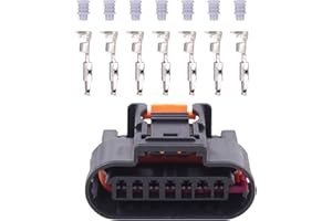 DOO ENGY Zündspule Stecker Reparatursatz Steckverbinder Anschluss Buchse Ersatz 7-polig für Astra J GTC Corsa D Corsa E Meriva B Mokka X Insignia A Sports Tourer Zafira C Tourer Adam Cruze Trax Aveo T300 T250