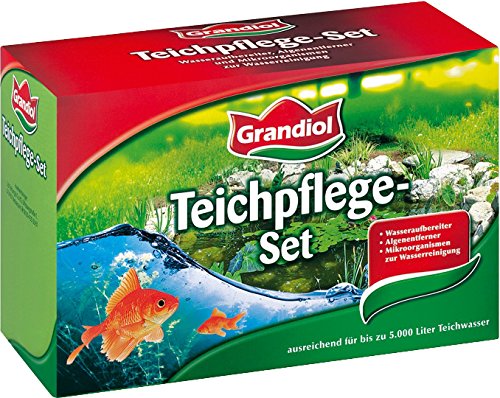 Grandiol ® 1x Teichpflegeset, 3-teilig für bis zu 5.000 Liter Teichwasser - 2
