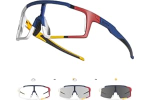 SCVCN Gafas de Ciclismo Fotocromáticas Mujeres Hombres Bicicletas Deportivas Correr Voleibol Tenis Conducir Pesca