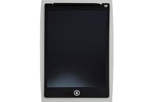 TimeTEX - Pizarra Digital SD | Pizarra Digital para Escribir – Ayuda a Aprender a Escribir. Ideal también para alérgicos a la Tiza | Contenido: Pizarra electrónica con Pantalla Negra