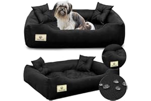KING DOG Letto per Cani Molto Grande Taglia XXL 130x105cm | Cuscino per Cani Impermeabile | Divano per Cani Adatto al Lavaggio | Cuccia Cane Interno | Brandina per Cani