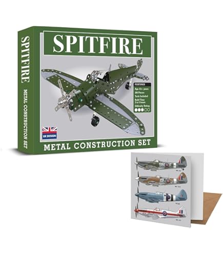 Construct IT Aero Battle Of Britain Spitfire Construction Set - 316 - View #10