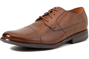 Clarks Becken Cap, Zapatos de Cordones para Hombre