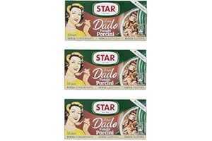 Star Ai Funghi Porcini 10 Stock Cubes 100 g (Pack of 3)