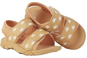 Grass & Air Kids Sandals, Peach Colour-Changing Sandals, Childrens Summer Open Toe Beach Shoes