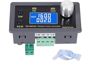 Schrittmotor-Treiber-Controller 6,6 A Vorwärts/Rückwärts-Impuls-Geschwindigkeits-Winkel-Steuermodul mit serieller PLC-Kommunikation für NEMA 17/23/34 Motoren