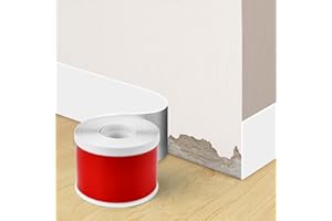 KYYGKY PVC Skirting Board Trim Self-Adhesive, Flexible Skirting Boards Covers Peel and Stick Baseboard Trim Molding Caulk and Trims Strips Vinyl Wall Base Wall Trims for Floor- 10 cm(W) x 5 M(L)