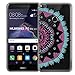 Produktbild Conie Mandala Cover kompatibel mit Huawei P8 Lite 2017, indische Muster Schutzhülle Henna Design Hülle aus Silikon Kratzfest