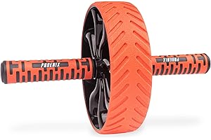 ‎PHOENIX FITNESS Phoenix Fitness RY1542 Bauchroller, Bauchtrainer ab Roller Rutschfester Bauchmuskeltrainer, Bauch Rollen Set für Männer und Frauen Bauchmuskeltraining