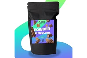 ‎BUBBLEMANIA Schokolade Bubble Tea Milchtee Pulver | Hochwertige Zutaten für starken Geschmack Milchpulver Bubble Tea | Ideal für Bubble Tea | 500g