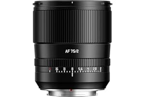 TTARTISAN AF 75mm F2 Objektiv X Mount für Fujifilm, APS-C STM Autofokus X Mount Objektiv Große Blende mit Geklicktem Blendenring Kompatibel mit Fujifilm-Kameras