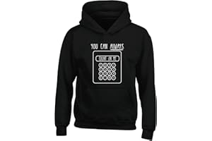 Hippowarehouse You Can Always Count On Me Calculator Kids Children's Unisex Hoodie Hooded top