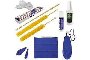 ROCHIX 1890 Rochix Flute Cleaner Care Cleaning Kit, Maintenance Kit, Purple,Key Oil,Cork Grease,Swab,Cleaning Cloth,Cleaning Brush,Cleaning Rod