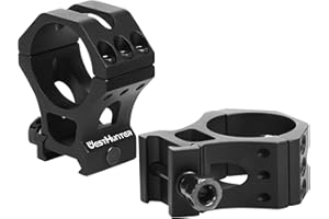 WestHunter Optics Precision Picatinny/Dovetail Scope Rings, 1 Inch 30 mm 34 mm Universal Tactical Scope Mount | 36 mm / 1.42 in Center Height