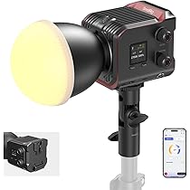 SMALLRIG RC 100B Luce Video COB Bicolore Portatile Con Maniglia | 2700K-6500K | Ricarica Type-C | Controllo App - Foto 5