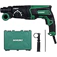 Hikoki Dh28Pcy2S9Z Corded Rotary Hammer Drill Machine W/ 850 W,Sds-Plus Bit Shank Chuck W/Drilling Upto 32Mm & Core Drilling Upto 50Mm,4300 Rpm,3.0 Kg,Side Handle,Carrying Case Included-Multicolor