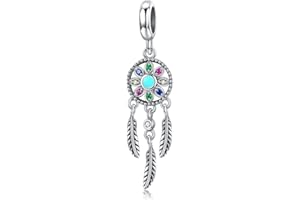 LaMenars Femme Petite-fille Sœur Fille Maman Fille et Mère Membres de la famille Charme pour bracelets Pendentifs en argent 925 Perles pour colliers Dangle pour la fête des Mères Anniversaire Cadeau