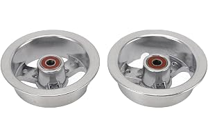 Robust och Hård Bär 3,50 4 Bakhjulk Kant för Elektrisk Skoter Raver Snöblåsare 4 Tum Aluminiumlegering Hög Torsionsbevis 600R: Er Som är Lämpliga för 3,00 4 4.10to3.50 4 Däck