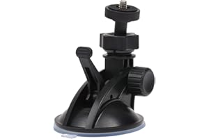 Praktica Suction Cup Camera Mount for Action Camera Camcorder with Tripod Fitting