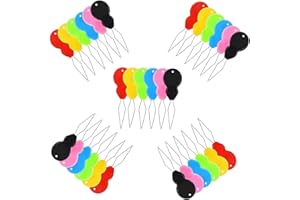 JOYVOX 30 Pcs Needle Threader - Easy to Use Needle Threading Tool for Hand Sewing, Embroidery, and Crafting - Durable and Compact