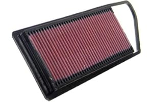 K&N Engine Air Filter: High Performance, Premium, Washable, Panel Filter: 2001-2012 (Nemo, C1, C2, C3, C3 II, 1007, 207, 107, 307, Fiesta, Fusion, Aygo), 33-2840