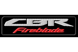 Masterpatch Hon CBR Fireblade Patch diseñado para Honda CBR Fireblade Bikers motocicleta motocicleta motocicleta Aufnäher parche Bordado brodé patche écusson Toppa ricamata