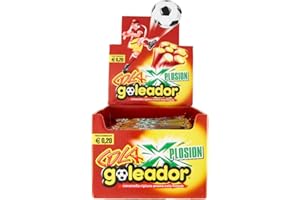 Goleador Xplosion Cola, Caramelle Gommose Ripiene, Gusto Cola, Box da 150 Caramelle Incartate Singolarmente - Idee Regalo per Compleanni e Feste